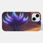 Desierto místico con ciudad futurista Case-Mate iPhone hülle (Rückseite (Horizontal))