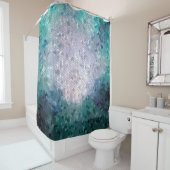 Design 15 Mosaik Duschvorhang (Beispiel)