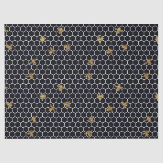 Design 17 Gewebe-Papier der Serie Serenity Bee Seidenpapier (Vorderseite)