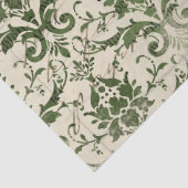 Design 1 der Reihe "Ephemera Green Paper" Seidenpapier (Detail)