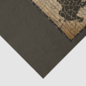 Design 1 einer weiteren Alice im Wunderland Seidenpapier (Ausschnitt)