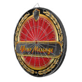 Design 1 Karte Dartscheibe (Vorderseite rechts)