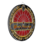 Design 1 Karte Dartscheibe (Vorderseite Links)