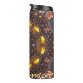 Design 1 Thermischer Tumbler Thermosbecher (Nach rechts gedreht)