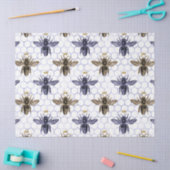 Design-21-Papiertücher der Serie Serenity Bee Seidenpapier (Basteln)