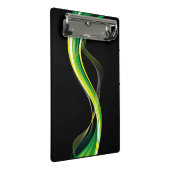 Design-34534 für vertikale grüne Welle Mini Klemmbrett (Schrägansicht)