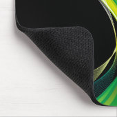Design-34534 für vertikale grüne Welle Mousepad (Ecke)