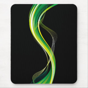 Design-34534 für vertikale grüne Welle Mousepad