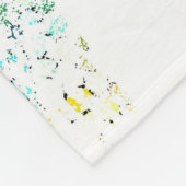 Design 36 Mosaik-Elefant Fleecedecke (Ecke)