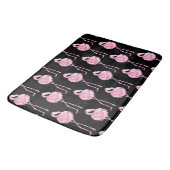 Design 3 Bath Mat von Zender Flamingo Badematte (Schrägansicht)