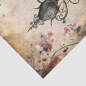 Design 3 der Gothic Junk Journal-Serie Seidenpapier (Ausschnitt)