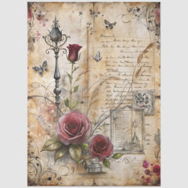 Design 3 der Gothic Junk Journal-Serie Seidenpapier