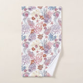 Design 3 der Unterwasserfarbe Badhandtuch Set (Handtuch)