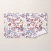 Design 3 der Unterwasserfarbe Badhandtuch Set (Handtuch)