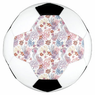 Design 3 der Unterwasserfarbe Fußball