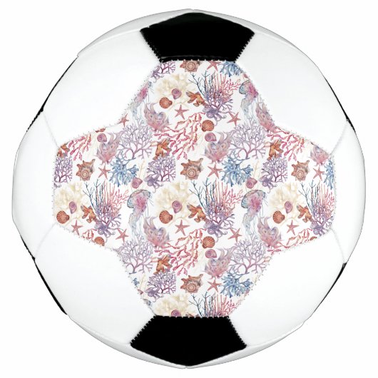 Design 3 der Unterwasserfarbe Fußball (Vorderseite)