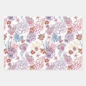 Design 3 der Unterwasserfarbe Geschenkpapier Set (Vorderseite 3)