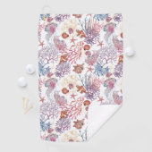 Design 3 der Unterwasserfarbe Golfhandtuch (Insitu)