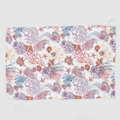 Design 3 der Unterwasserfarbe Golfhandtuch (Horizontal)