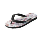 Design 3 der Unterwasserfarbe Kinderbadesandalen (Schrägansicht)