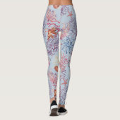 Design 3 der Unterwasserfarbe Leggings (Rückseite)