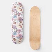Design 3 der Unterwasserfarbe Skateboard (Vorderseite)