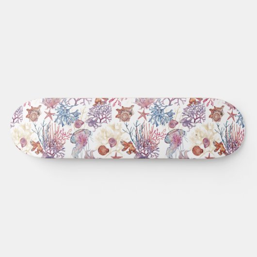 Design 3 der Unterwasserfarbe Skateboard (Horizontal)