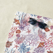Design 3 der Unterwasserfarbe Strandtuch (Beispiel)