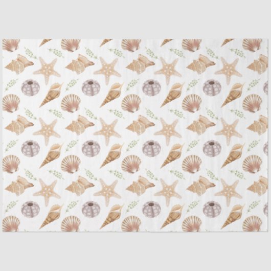 Design 3-Gewebepapier für die Marine Life Series Seidenpapier (Vorderseite)