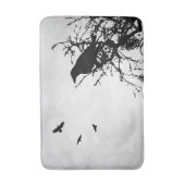 Design 43 Krähenraven Badematte (Vorderseite Vertikal)