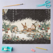 Design 53 einer anderen Alice im Wunderland Seidenpapier (Basteln)