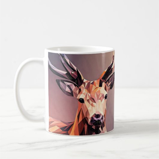 Design-54655 für Hirsche und Kleinpolen Kaffeetasse (Links)