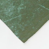 Design 55 Green World Map Fleecedecke (Ecke)