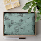 Design 62 einer anderen Alice im Wunderland Seidenpapier (Geschenk)