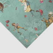 Design 63 einer anderen Alice im Wunderland Seidenpapier (Ausschnitt)