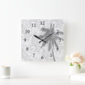 Design 67 palm tree quadratische wanduhr (Zuhause)