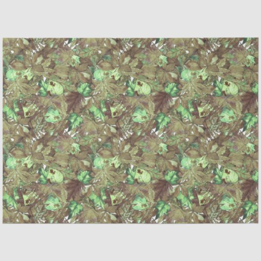 Design 6 der Fall Leaf Serie Seidenpapier (Vorderseite)