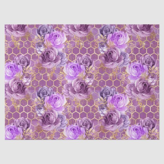 Design 6-Gewebe der Queen Bee Serie Seidenpapier (Vorderseite)