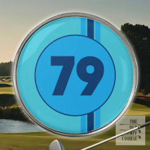 Design 79 blau auf Türkis mit Streifen