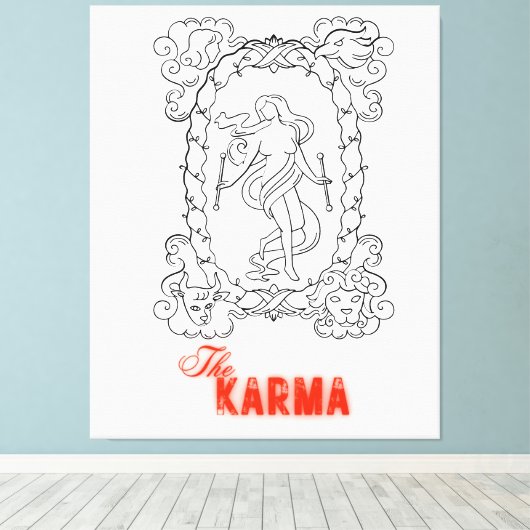 Design 803 leinwanddruck (Insitu (Holzboden))