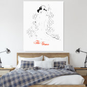 Design 817 leinwanddruck (Insitu (Schlafzimmer))