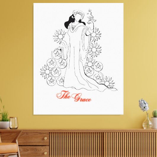 Design 817 leinwanddruck (Insitu (Wohnzimmer))