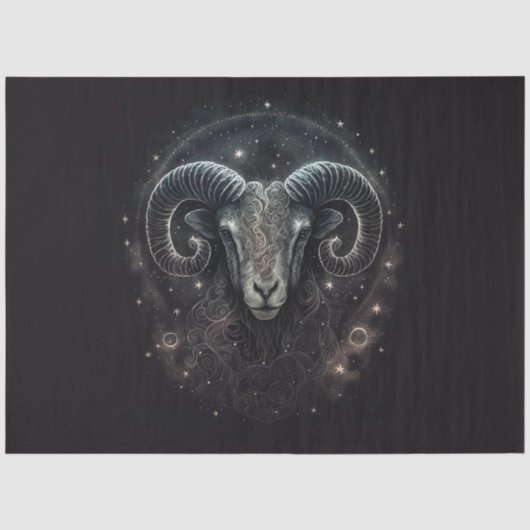 Design-8-Testpapier der Zodiac-Serie Seidenpapier (Vorderseite)