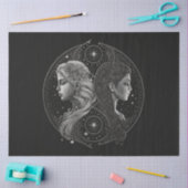 Design-9-Testpapier der Zodiac-Serie Seidenpapier (Basteln)