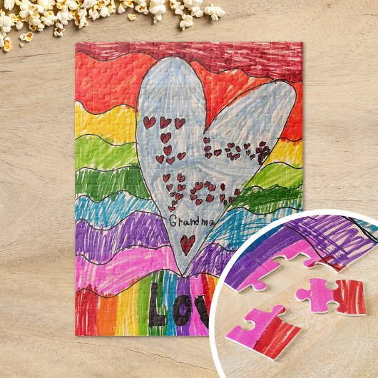 Design a Custom Puzzle with Your Child's Art