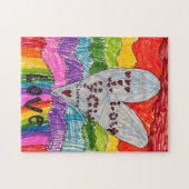 Design a Custom Puzzle with Your Child's Art (Horizontal)