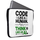 Design-AI-Collaboration Laptopschutzhülle (Vorne Rechts)