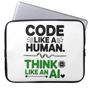 Design-AI-Collaboration Laptopschutzhülle