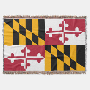 Design-Anzeige für Maryland-Staatsflaggen Decke