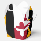 Design-Anzeige für Maryland-Staatsflaggen Geschenkschachtel (Geöffnet)
